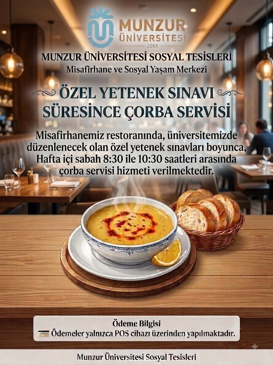 Çorba Servisi